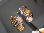 1.06CTW Fancy Color Ring R10504 Diamonds By Lauren. Fixed Price $2295.00.
