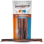 Jack & Pup 12 Inch Thick Bully Sticks (3 Pack). Fixed Price $32.00.