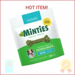 Minties Dental Chews For Dogs, 20 Count, Vet-recommended Mint-flavored Treats. Fixed Price $14.80.