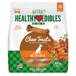 Nylabone Healthy Edibles All-natural Long Lasting Bacon Flavor Chew Treats 12. Fixed Price $36.52.