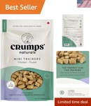 Crumps' Naturals Semi-moist Chicken Mini Trainers 4.2OZ All-natural Dog Treats. Fixed Price $10.55.