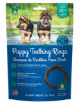 N-bone Puppy Teething Rings Dog Treats Salmon Flavor, 6 Count Each New. Fixed Price $14.99.