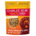 Charlee Bear Crunch Grain Free Dog Treats, Chicken, 8 Ounce (pack Of 1). Fixed Price $17.71.