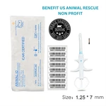 Set Of 10 Pet Dog Cat Animal Microchip Nano Size Rfid 1.25 X 7 Smallest. Fixed Price $23.99.