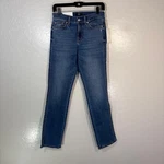 For All Mankind Kimmie Straight Jeans Womens Blue Med Wash 27X32 Denim. Fixed Price $59.00.