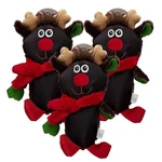 3 Pack Pet Central Holiday Crunch Sound Buddy Reindeer Plush Dog Toy 7 X 9. Fixed Price $15.99.