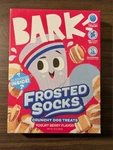 Bark Frosted Socks Yogurt Berry Crunchy Dog Treats- 10 Oz.. Fixed Price $7.50.