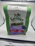 Greenies Blueberry Flavor Large Dog Dental Chews 8 Count Treats 12 Oz. Fixed Price $9.00.