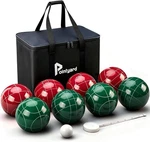 Pointyard Professional Bocce Set 107MM 8 Waterproof Carry Bag. Fixed Price $69.99.