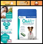 Dental Hygiene Chews For Small Dogs - Oral Care With Delmopinol, Vanilla, 14 Cou. Fixed Price $43.99.