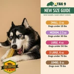 YAK9 Himalayan Cheese Dog Chew Extra Large Honey Flavor. Fixed Price $44.99.