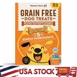 Member Mark Grain-free Peanut Butter Dog Treats 5 Lb Bag Crunchy Biscuits. Fixed Price $24.98.