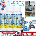 Wild-tornado Powerful Sink & Drain Cleaner Powder Quick Foaming Super. Fixed Price $50.25.