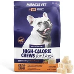 Miracle Vet Dog Weight Gainer Chews For Energy & Mass - High Calorie Food.... Fixed Price $40.13.