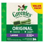 Greenies Original Large Dog Natural Dental Treats - 36 Ounces 24. Fixed Price $52.49.