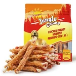 Jungle Calling Natural Chicken Wrapped Rawhide Dog Treats, 35-COUNT, 5-INCH. Fixed Price $47.49.