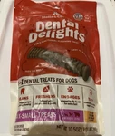Stella & Chewy's Dental Delights Dog Treats Xsmall 44 Ct. Chicken Parsley Flav. Fixed Price $9.89.