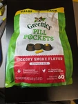 Greenies Pill Pockets Hickory Smoke Capsule Treats For Dogs 60 Count 15.8OZ. Fixed Price $21.00.