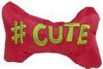 Vibrant Life Cozy Buddy #cute Pink Bone Shaped Squeaky Fetch Chew Dog Toy 5". Fixed Price $21.86.