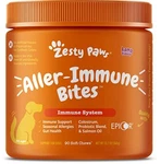 Zesty Paws Allergy Immune Supplement For Dogs 90 Chews. Fixed Price $65.99.