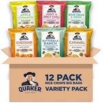 Quaker Rice Crisps 6 Flavor Variety Pack 12 Count. Fixed Price $32.26.