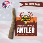 Whole Elk Antler For Small Dogs - Top Grade Natural Long Lasting Chews. Fixed Price $13.17.