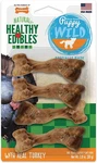 Nylabone Natural Healthy Edibles Puppy Chew Treats With Real Turkey 4 Pack. Fixed Price $10.18.