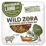 Wild Zora Meat & Veggie Bars, Mediterranean Lamb, 10-PACK, 100% Grass. Fixed Price $44.39.