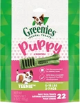 Greenies Puppy Teenie Size Natural Dental Dog Treats, 6 22 Count (pack Of 1). Fixed Price $16.50.