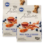 Vita Bone Artisan Inspired Dog Biscuit Treats Maple Bacon & Blueberry 16 Oz. 2PK. Fixed Price $37.99.