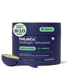 Petlab Co. Probright Advanced Dental Powder - Breath Small Dogs, Green. Fixed Price $52.82.