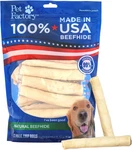 100% Made In Usa Beefhide Chip Rolls Dog Rawhide Chews, Thick, Long La. Fixed Price $30.65.