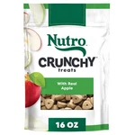 Crunchy Treats With Real Apple, Training For Dogs, 16 Oz. Bag. Fixed Price $16.02.