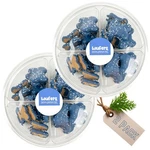 Wufers Pawliday Gourmet Cookie Dog Treats (sprinkled Bone Platter - Blue). Fixed Price $31.45.