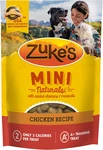 Zuke Mini Naturals Dog Training Treats Chicken Flavor 16OZ. Fixed Price $20.26.