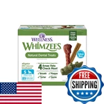 Whimzees Wellness Value Dog Dental Treats Natural Chews Small Size 89 Count. Fixed Price $69.80.