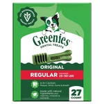 Greenies Regular Dental Dog Treats 27 Count Original Flavor Oz -free Fast P&p. Fixed Price $32.96.