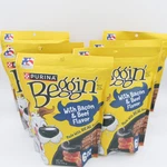 Purina Beggin' Dog Treats W/ Bacon & Beef Flavor Packs Oz (36 Total). Fixed Price $19.88.