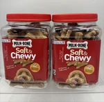 2X Milk-bone Soft & Chewy Dog Treats Chicken Recipe Breast 25 Oz (B64. Fixed Price $25.99.