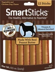 Smartbones Smartsticks With Real Peanut Butter. Fixed Price $12.99.