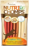 Nutri Chomps Dog Chews, 5-INCH 15 Count (pack Of 1), Red, Brown, Cream. Fixed Price $13.39.