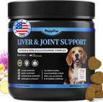 Senior Dog Liver & Joint Chews Same + Milk Thistle Glucosamine Krill Oil. Fixed Price $25.88.