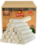 Cowdog Chews Retriever Roll 9-10 Inch All Natural Rawhide Product (20 Pack). Fixed Price $37.91.