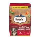 Rachael Ray Nutrish Real Beef, Pea, & Brown Rice Recipe Dry Dog Food 30-LB Bag. Fixed Price $46.99.