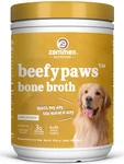 Zammex Beefypaws Bone Broth For Dogs And Cats, Pet Food 10.58 Oz. Fixed Price $20.99.