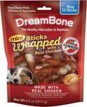 Dreambone Mini Sticks Wrapped With Real Chicken, Rawhide Free Dog Chew 15. Fixed Price $13.99.