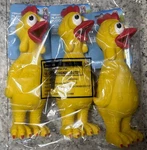 Lot Of 3 Vibrant Life Chew Toy For Dogs - Squeaky Chicken Pet 9" Long. Fixed Price $20.00.