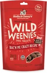 Freeze-dried Raw Wild Weenies Treats High-protein Training For Dogs. Fixed Price $57.99.