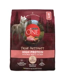 Purina One True Instinct High Protein Dry Dog Food With Real Beef & SALMON,15. Fixed Price $33.38.