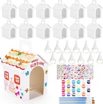 12 Sets Dog Party Boxes Adopt Puppy Favors House Shaped Treat Gift. Fixed Price $15.29.